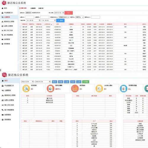 工会系统抖音快手等多平台主播分红分润系统
